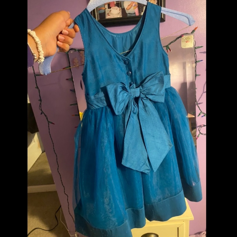 Blue Janie and jack dress